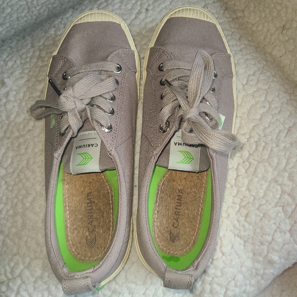 Cariuma women's low canvas sneaker size 7.5 - Picture 6 of 8